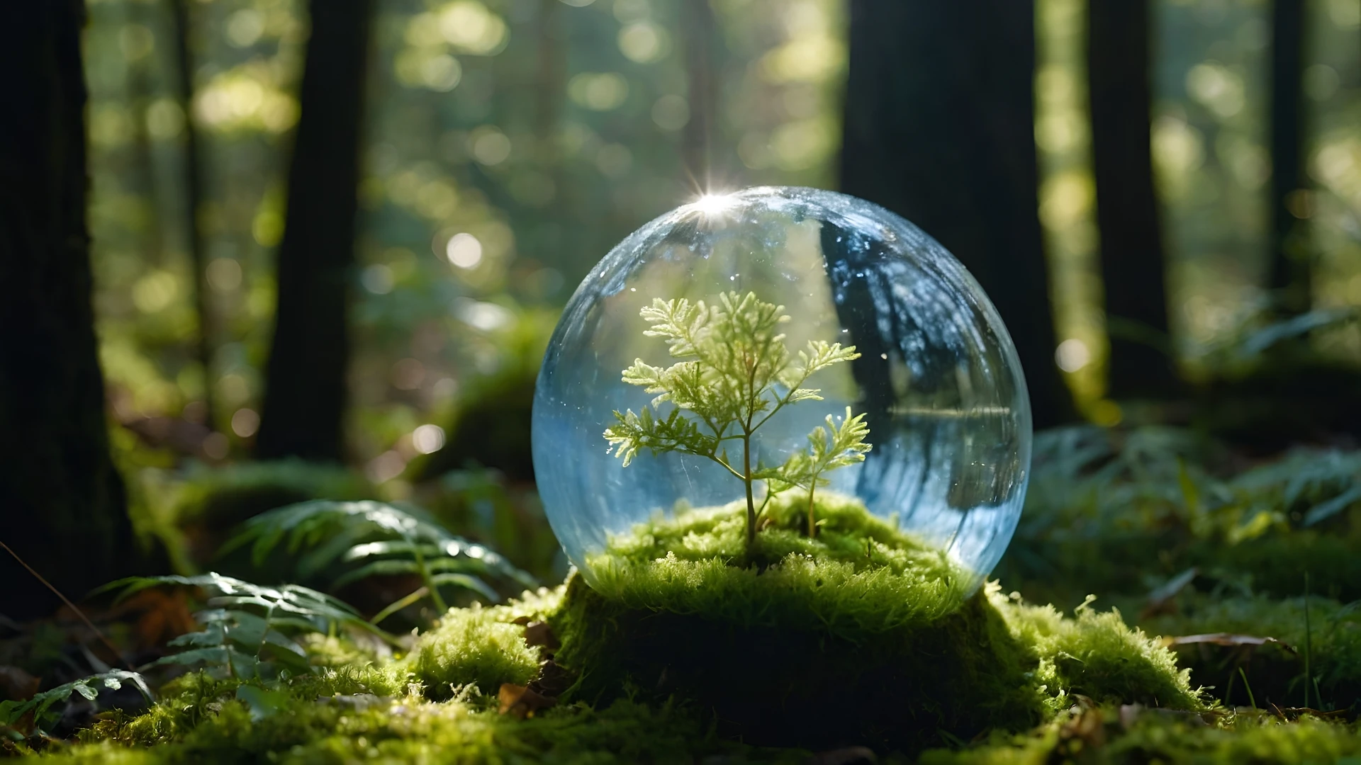 サステナビリティに配慮した森林の写真